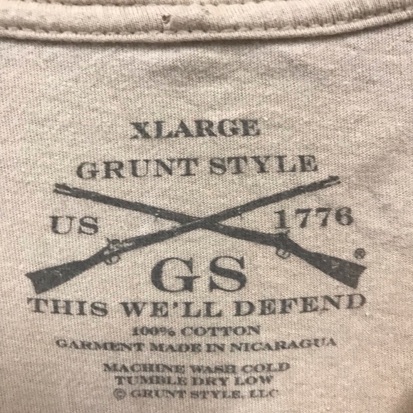 Grunt Style Whiskey Turkey Feast Tee GUC XL - Picture 3 of 3